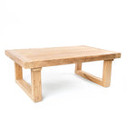 La table basse en teck recyclé - Naturel