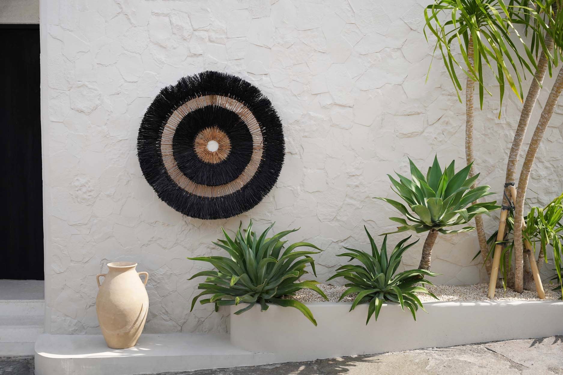 Decoración de pared Maurea - Negro