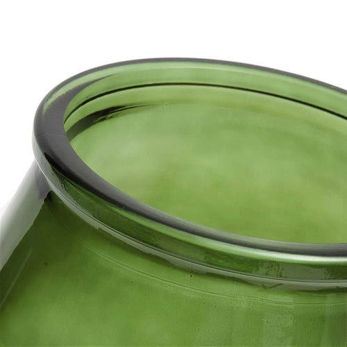 El jarrón Qiezi - Verde - L