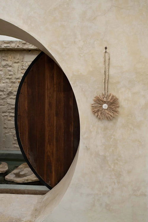 The Raffia Fruit Tassel - Natural