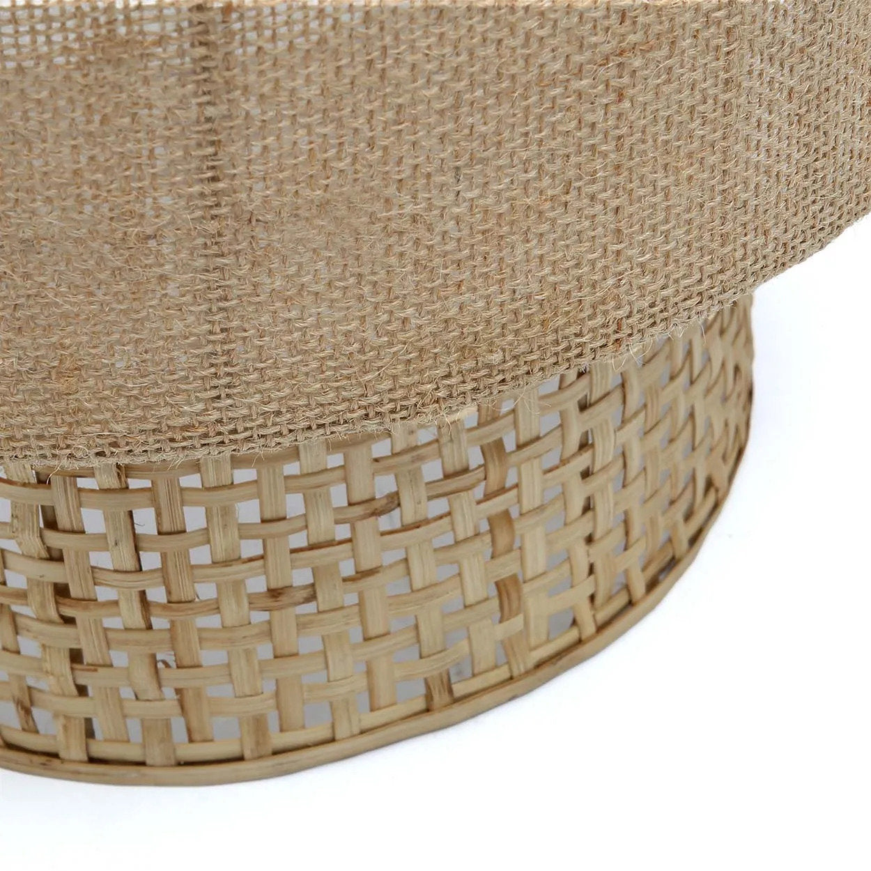 Lámpara de pared Bolly Yute - Natural - M