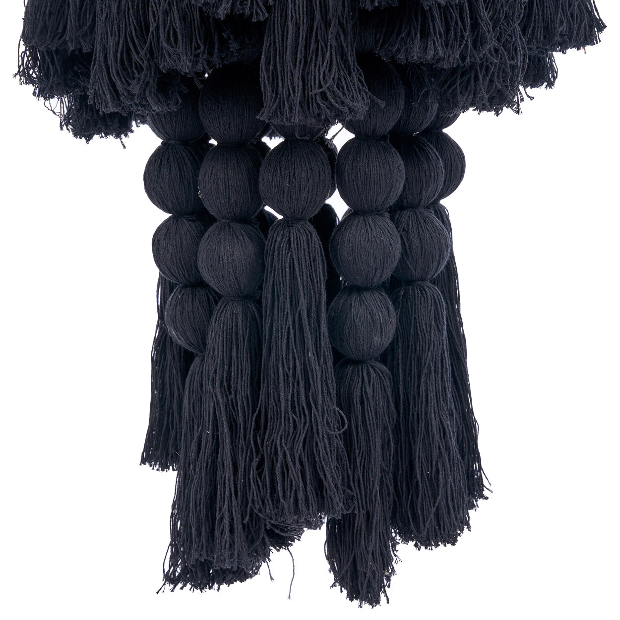 Lámpara de araña The Nomad Cotton - Negro - XL