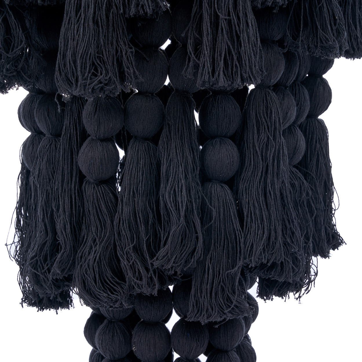 Lámpara de araña The Nomad Cotton - Negro - XL