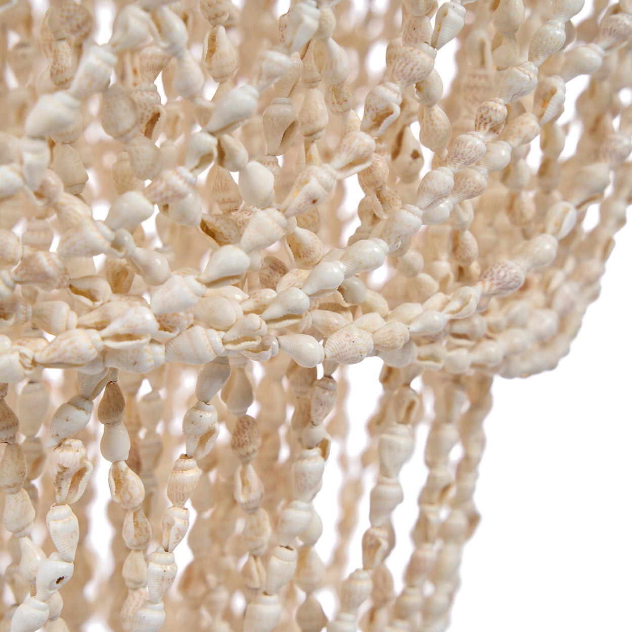 The Ocean Tower Shell Chandelier - Natural - L
