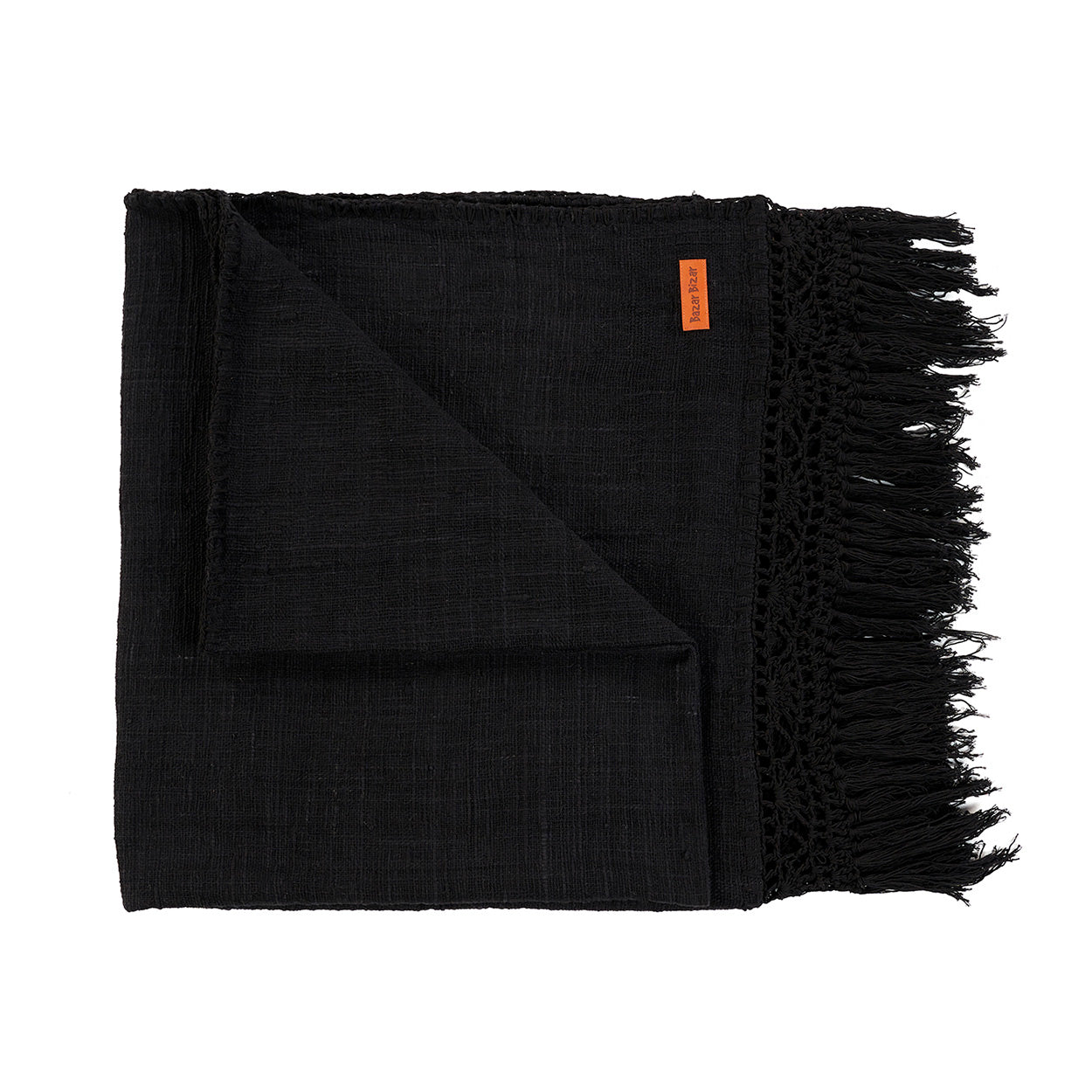 La manta de cama gitana - Negro