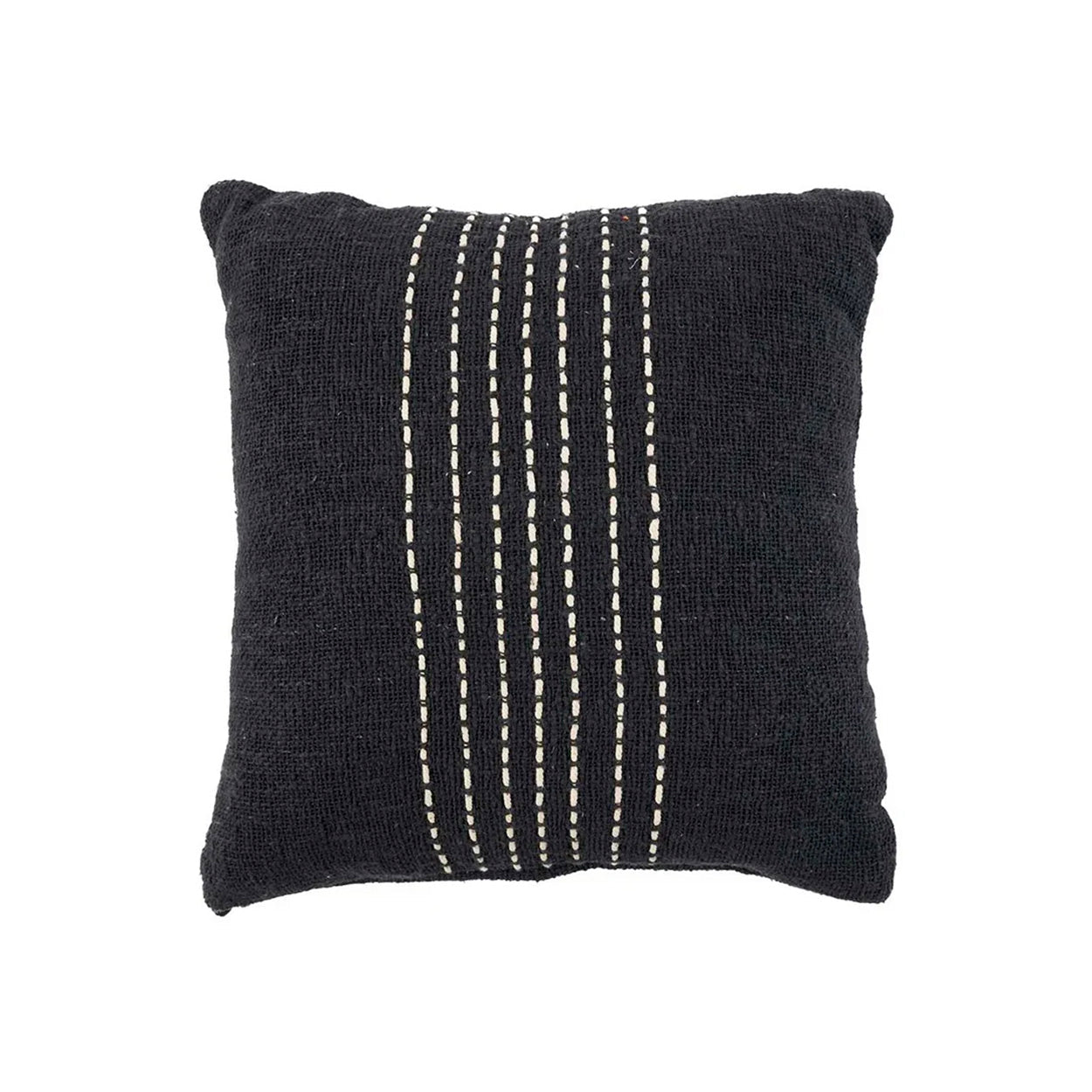 Funda de cojín The Drizle - Negro Blanco