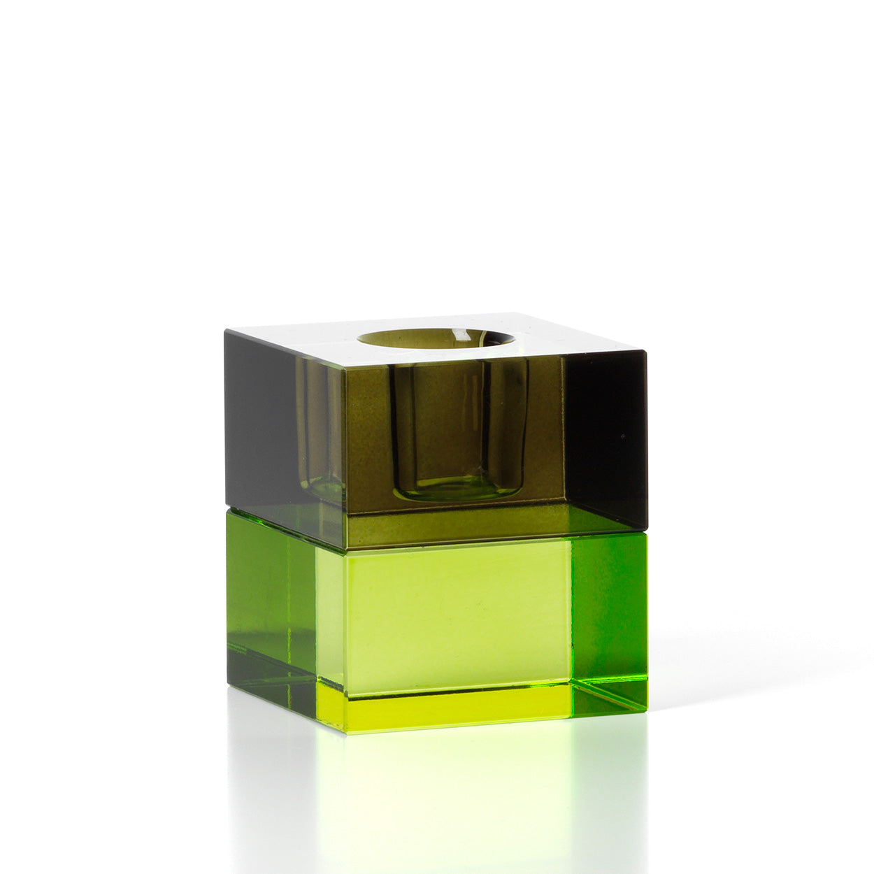 Portavelas The Gem Blocks - Humo verde