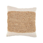 Funda de cojín The Raffia Stamp - Natural