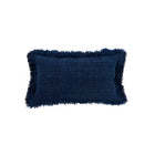 Housse de coussin The Azure Fringe - Bleu indien - 30x50