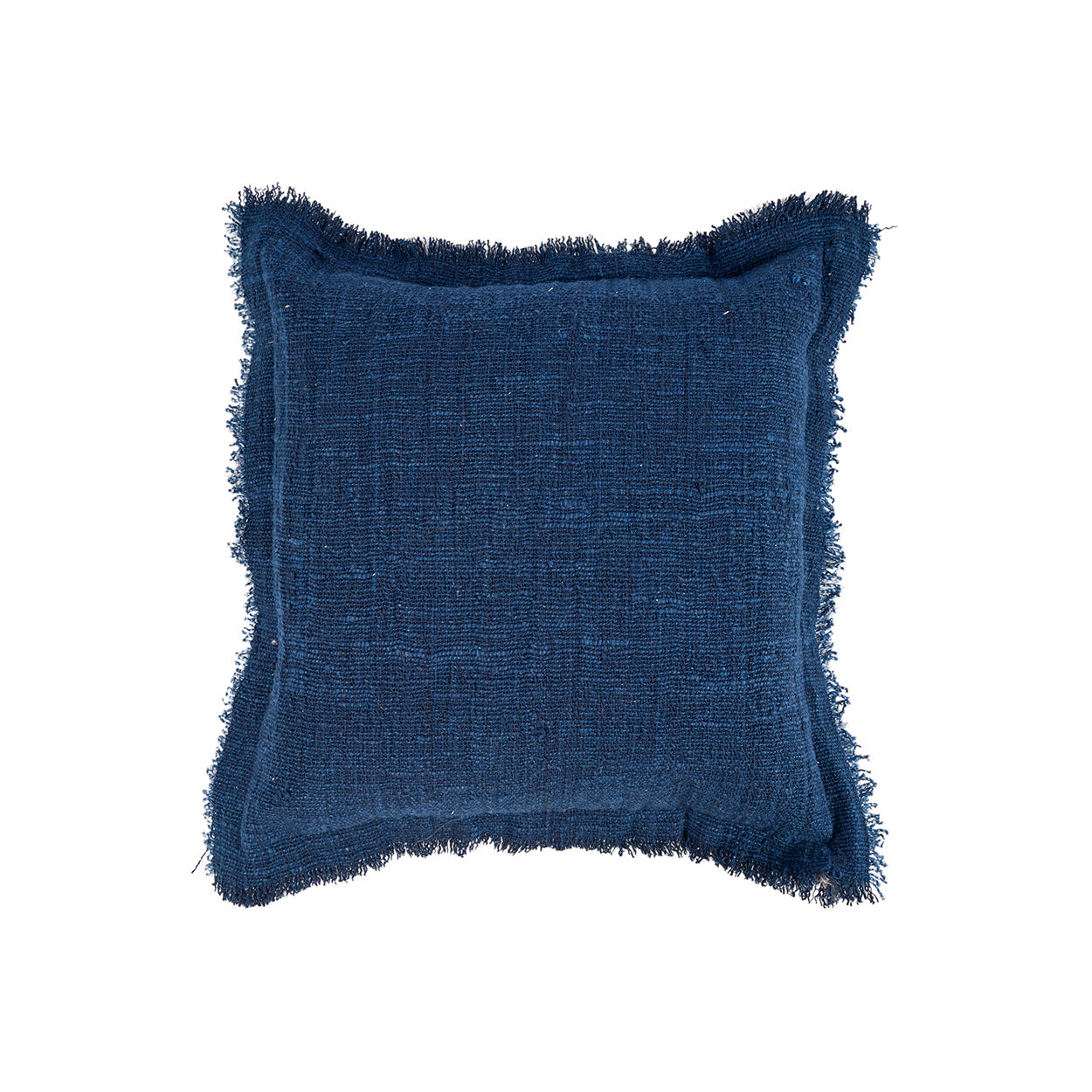 Funda de cojín The Azure Fringe - Azul indio