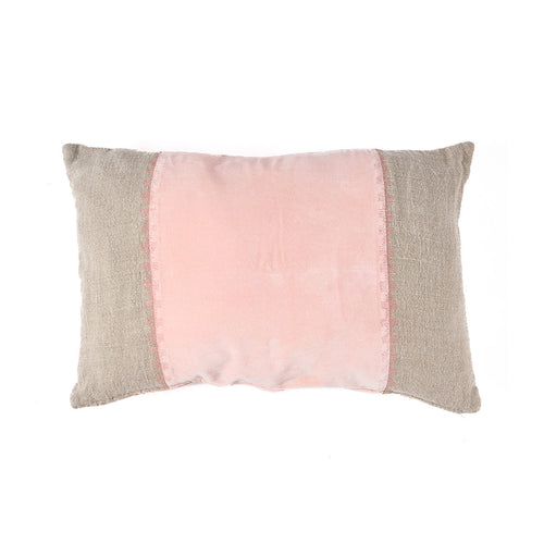 The Velvet Divorce Cushion Cover - Natural Pink - 30x50