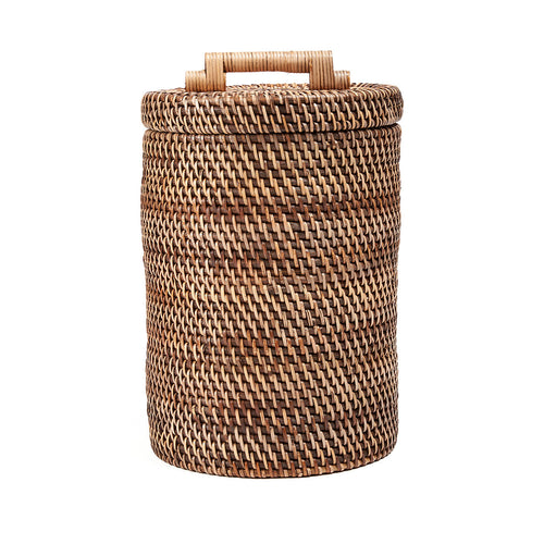 The Rattan Bin High - Marrón Natural
