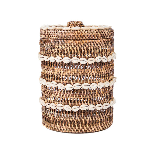 The Shell Storage Container - Natural Brown
