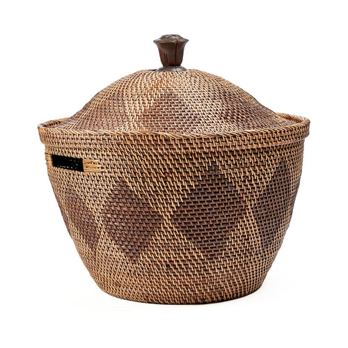 The Storage Crown Basket - Natural brown