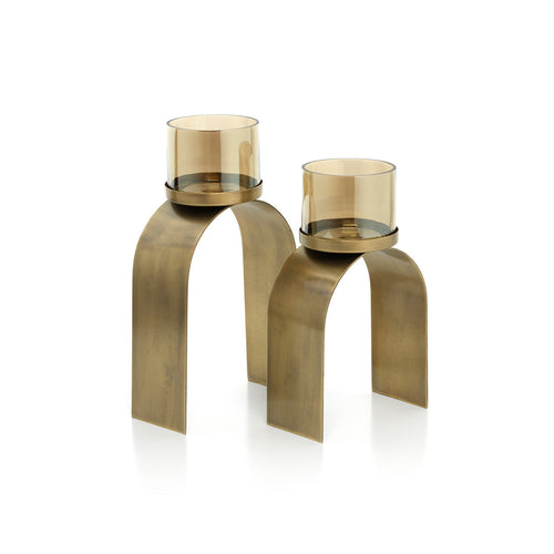 Soporte para luz en T The Bow Glow - Dorado - SET/2