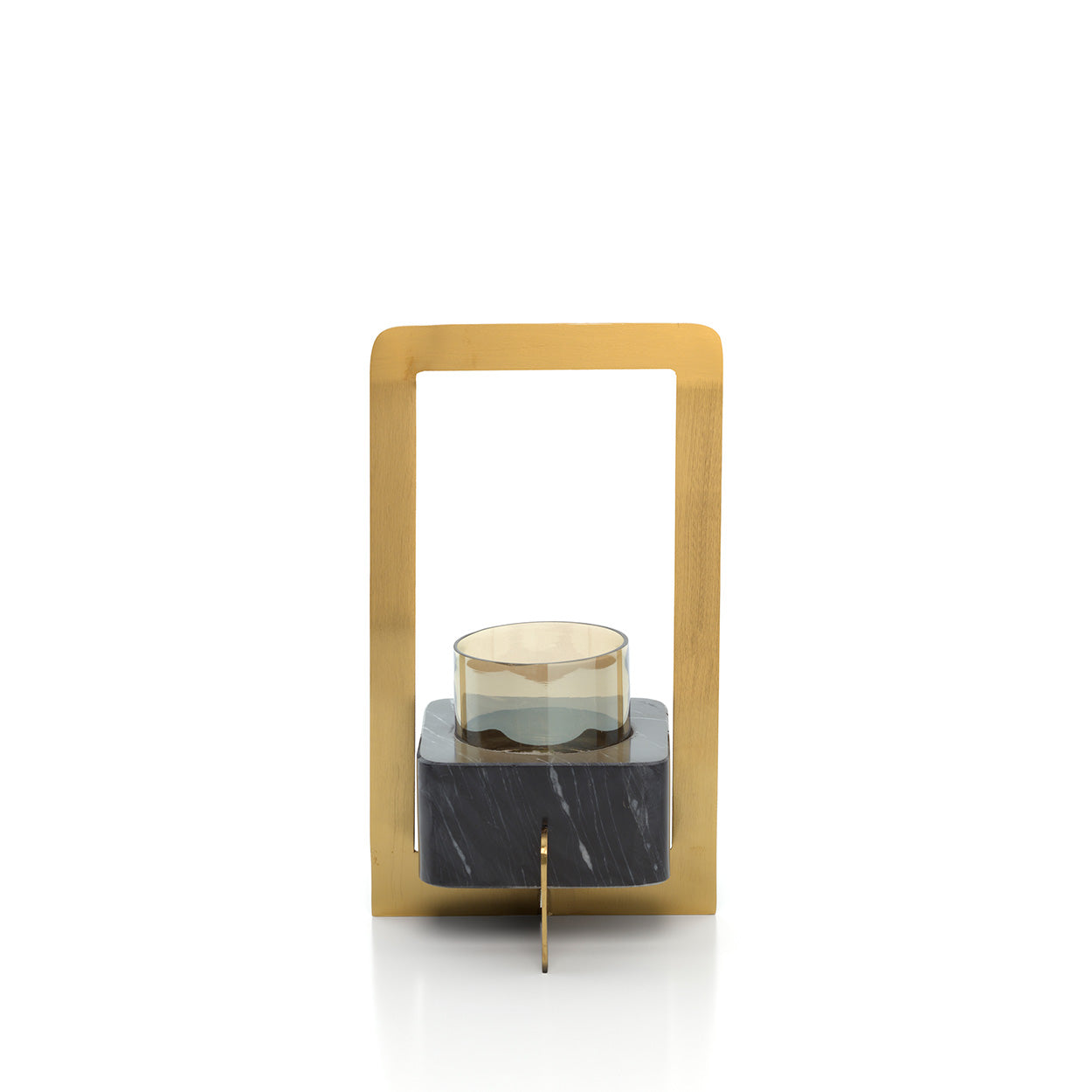 Portavelas The Marbre d’Or - Oro Negro - L