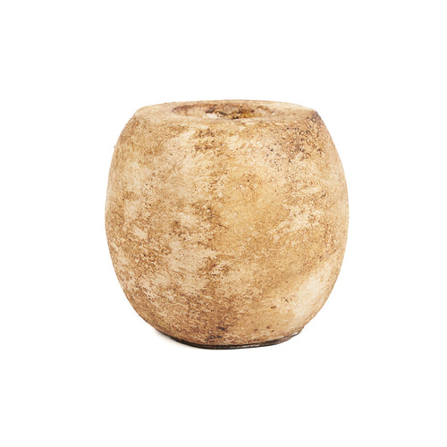 Candle Holder The Cavestone - Cream