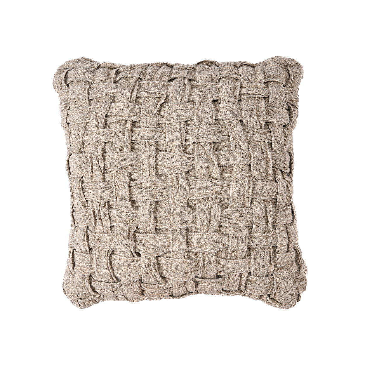 Funda de cojín The Linen Crosier - Natural
