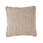 Housse de coussin The Linen Damier - Naturel