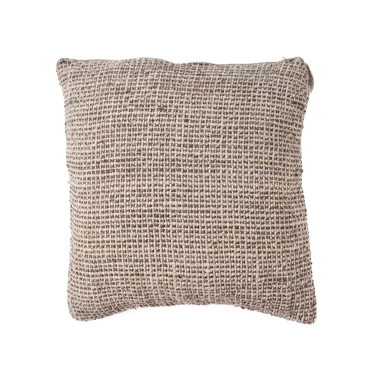 Funda de cojín The Linen Grain - Negro natural