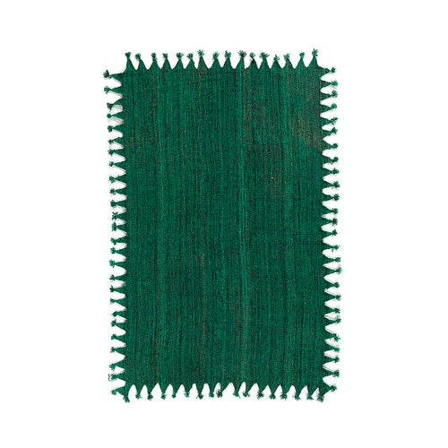 Hand-Knotted Afghan Rug #025