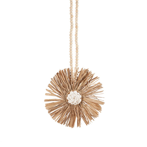 The Raffia Fruit Tassel - Natural