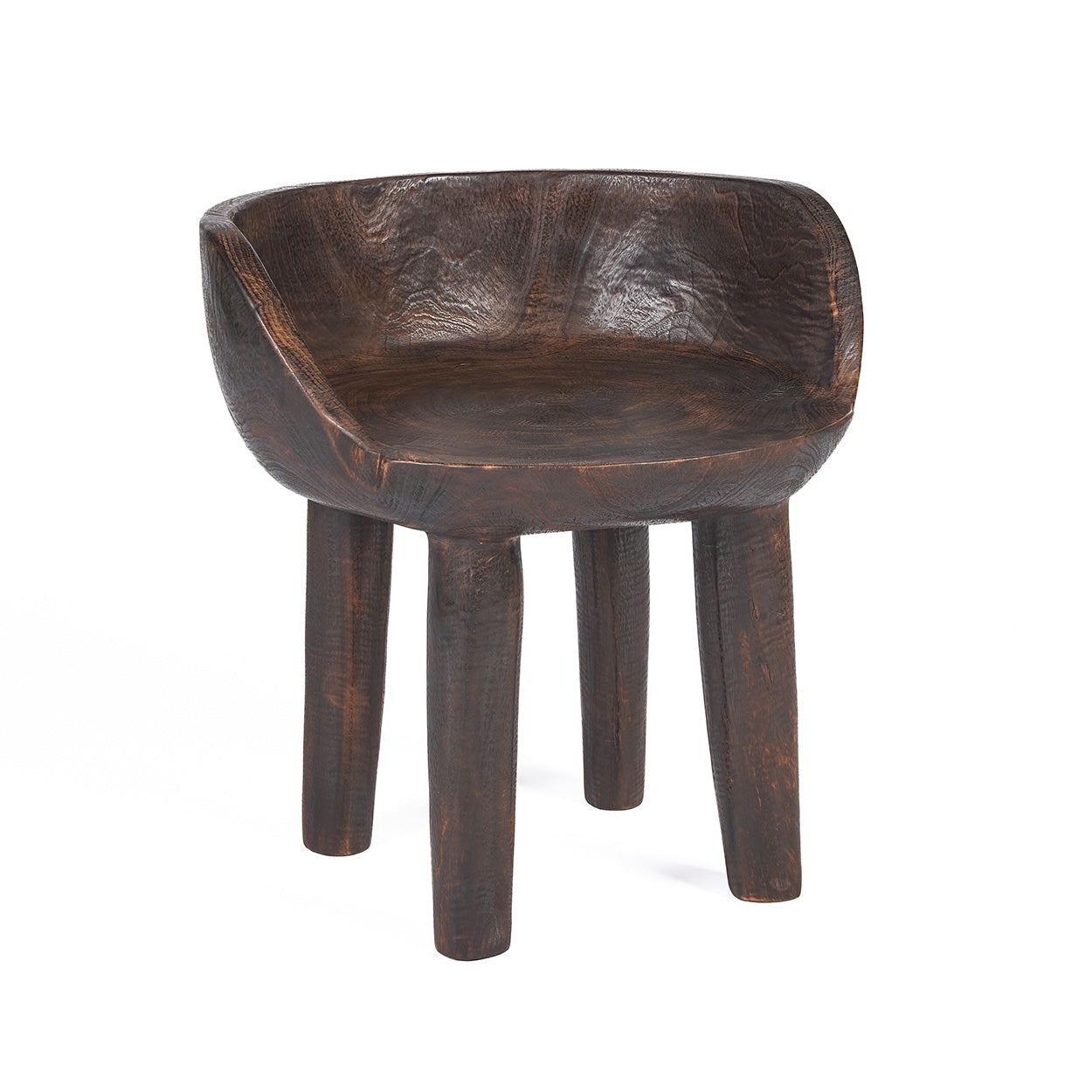 Silla baja The Sit Happens - Nogal oscuro