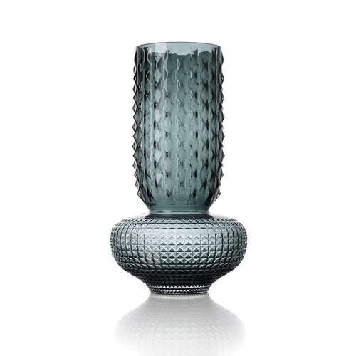 Sapphire Jewel Vase - Blue - L