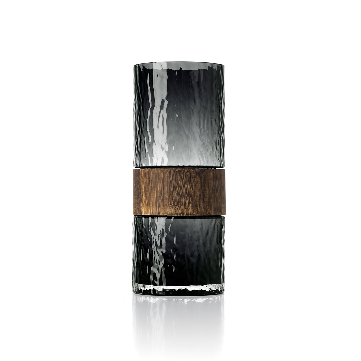 Jarrón The Wood You Be Mine - Gris oscuro - L