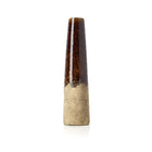 Vase The Amber Cone - Marron Béton - L