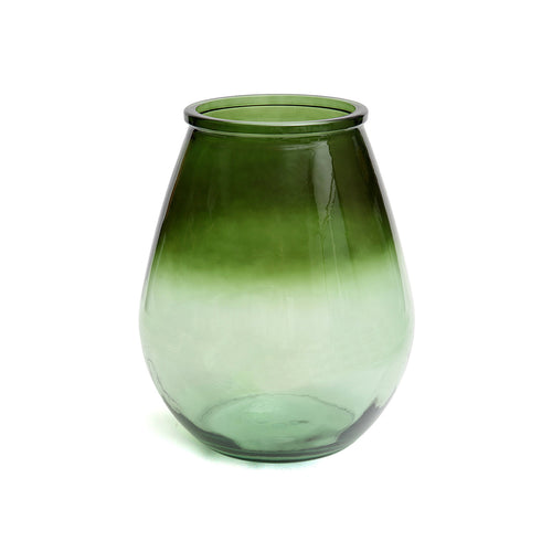 El jarrón Qiezi - Verde - L
