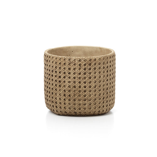RattanRock Planter - Natural - L