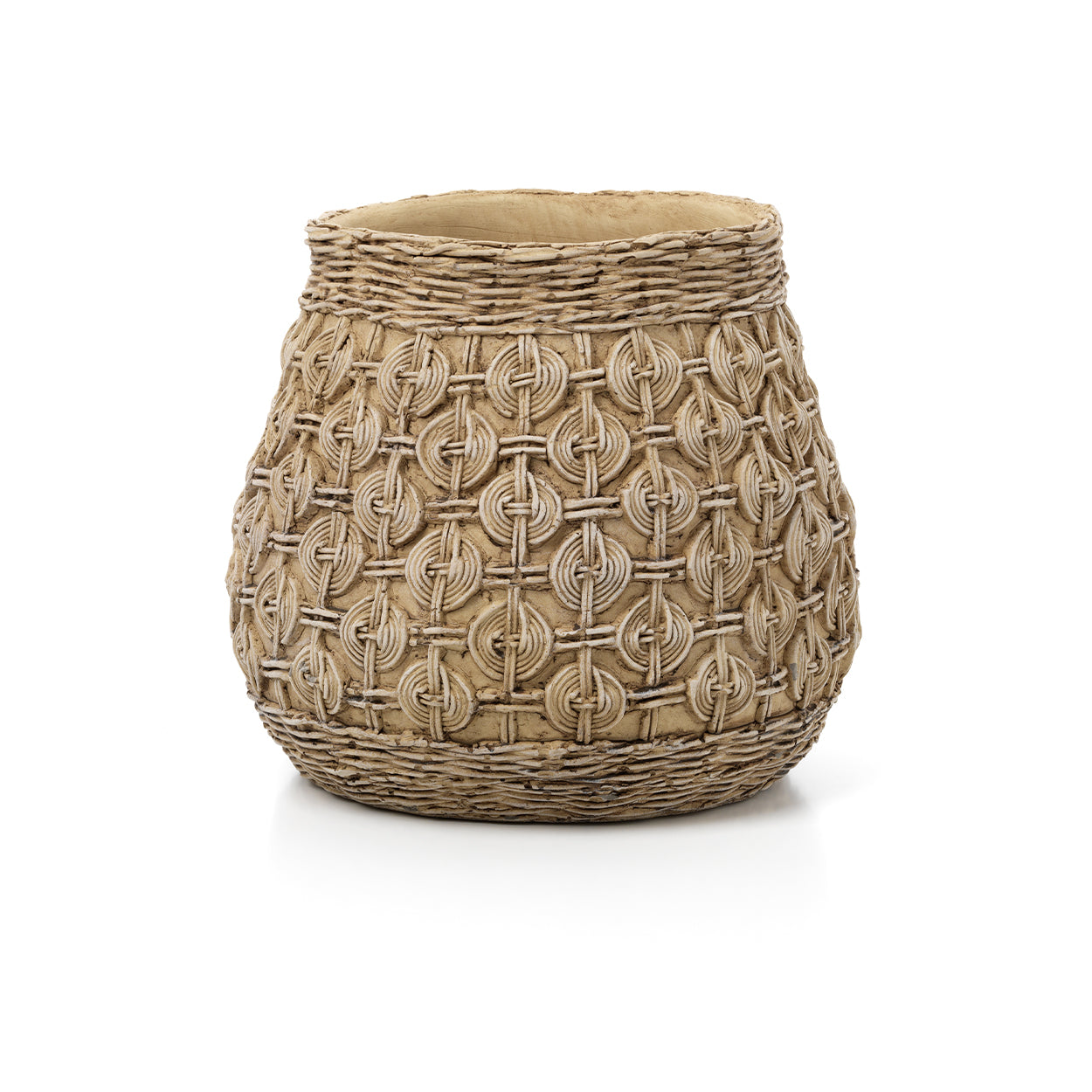 Macetero de hormigón The Knot - XL