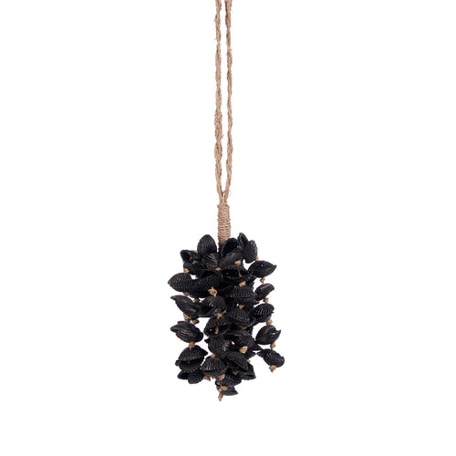 Midnight Shell Tassel - Black