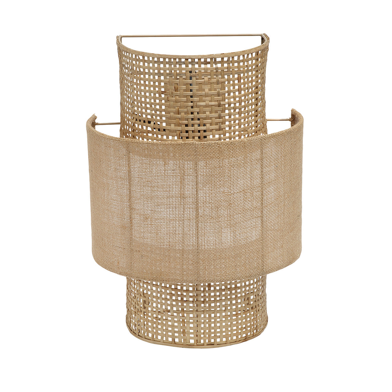 Lámpara de pared Bolly Yute - Natural - M