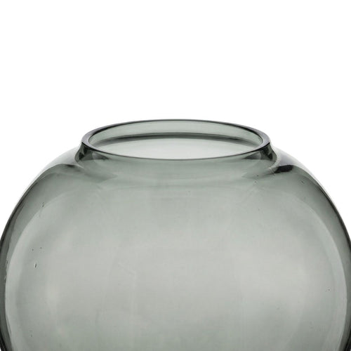 Jacqueline Vase - Smoked Grey