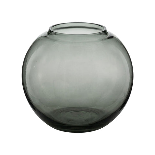 Jacqueline Vase - Smoked Grey