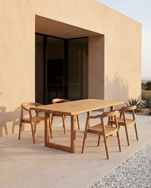 La mesa de comedor Imola - Exterior