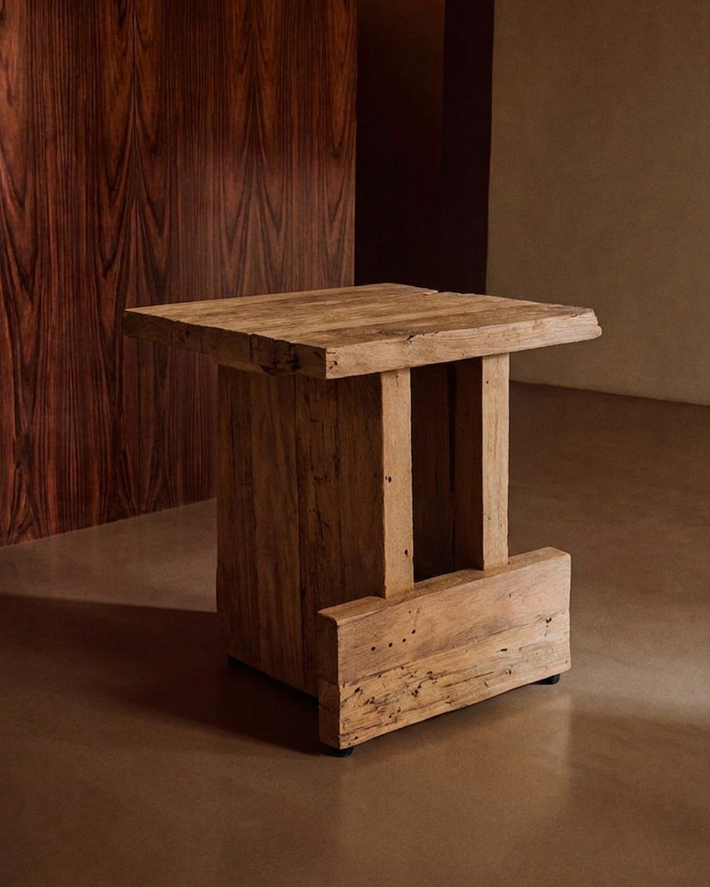Taburete The Suku Block - Natural