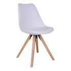 Chaise de salle à manger Bergen - Blanc
