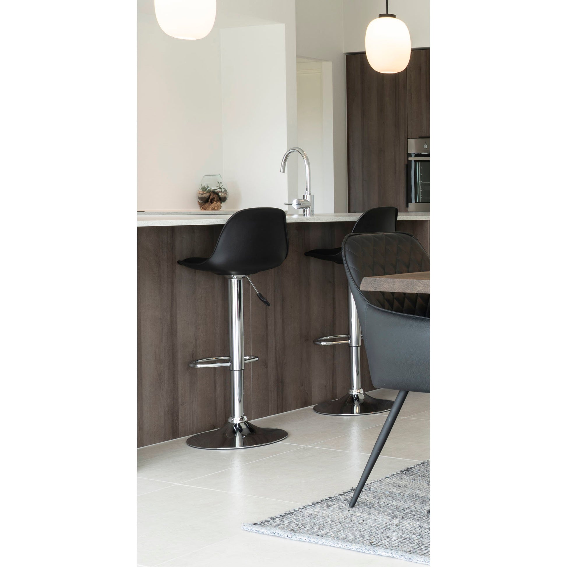 Trondheim Bar Chair - Black