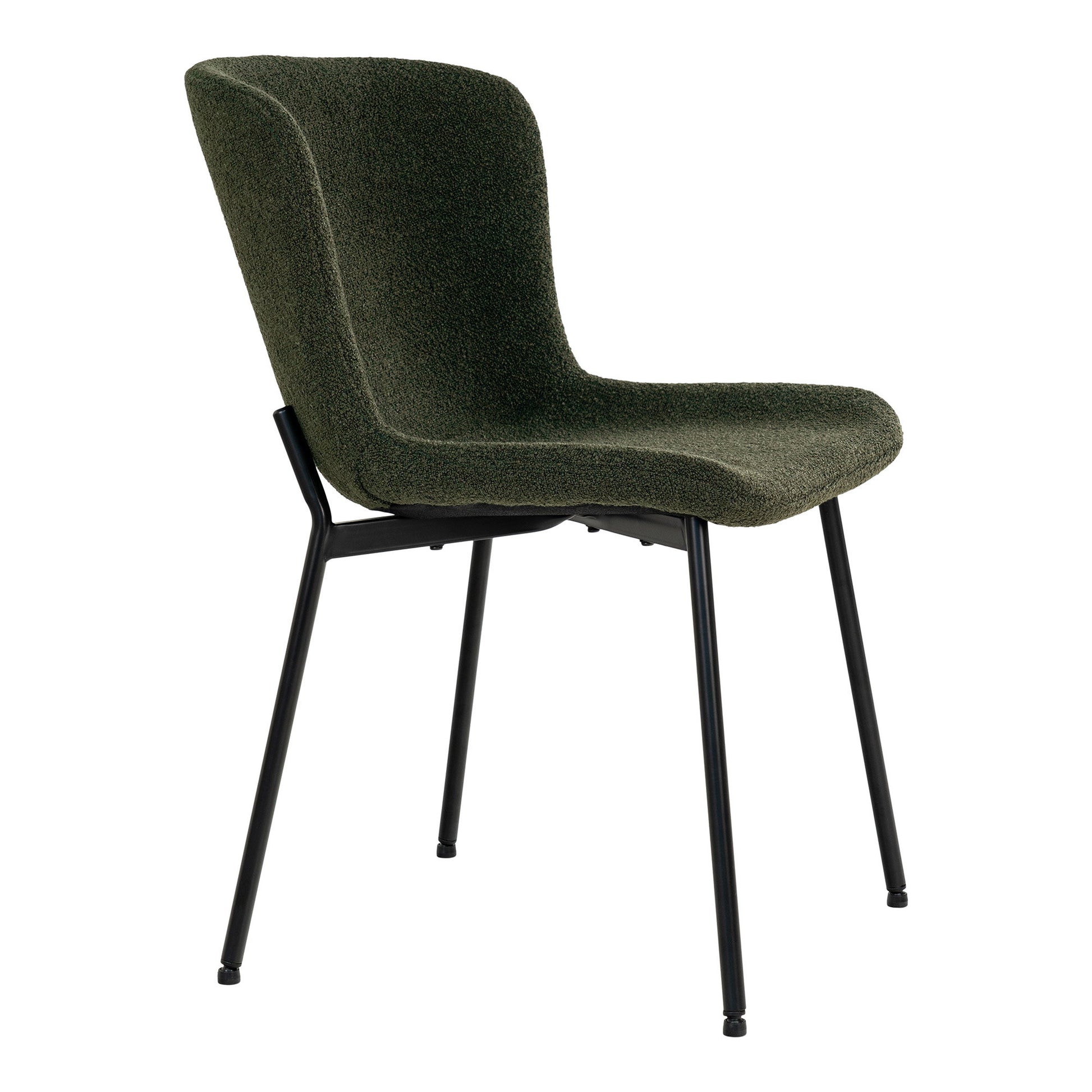 Maceda Dining Chair - Dark Green