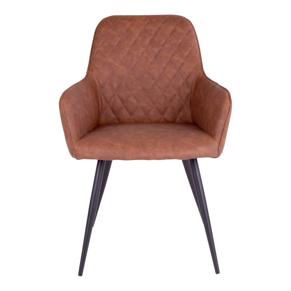 Silla de comedor Harbo - Marrón