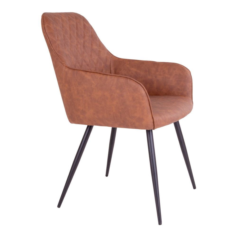 Silla de comedor Harbo - Marrón