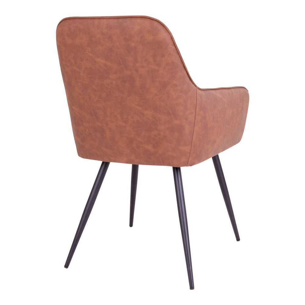 Silla de comedor Harbo - Marrón