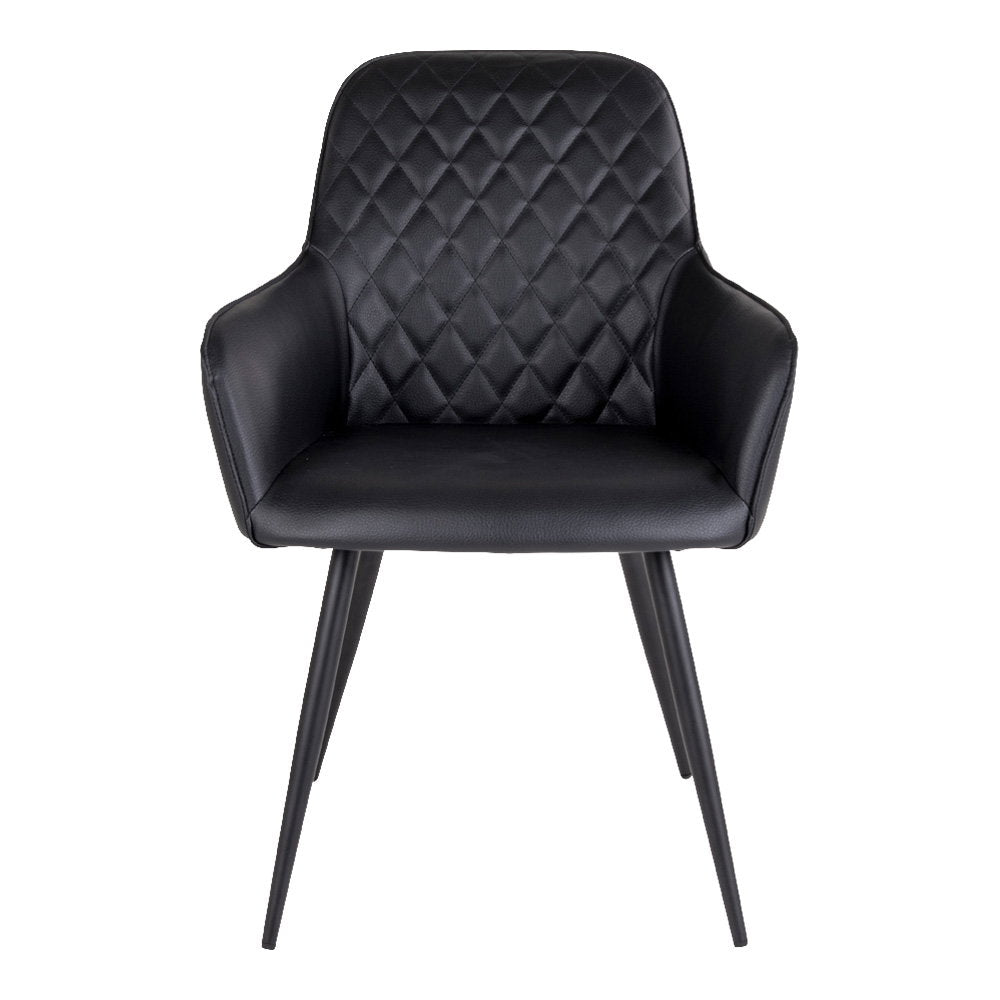 Silla de comedor Harbo - Negro