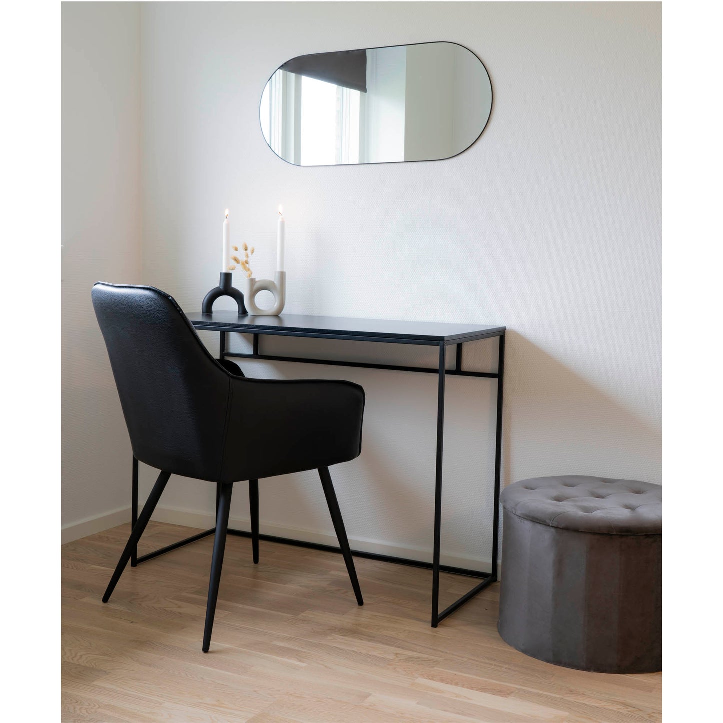Silla de comedor Harbo - Negro
