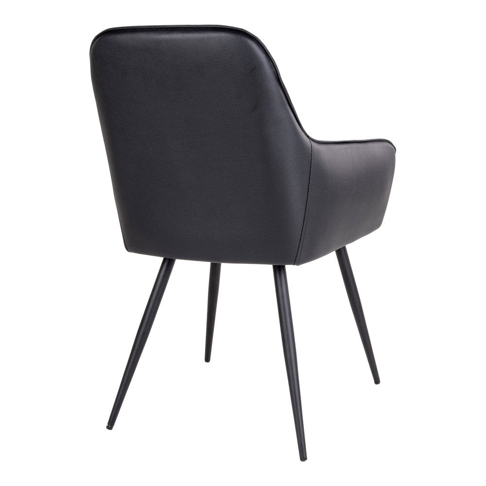 Silla de comedor Harbo - Negro