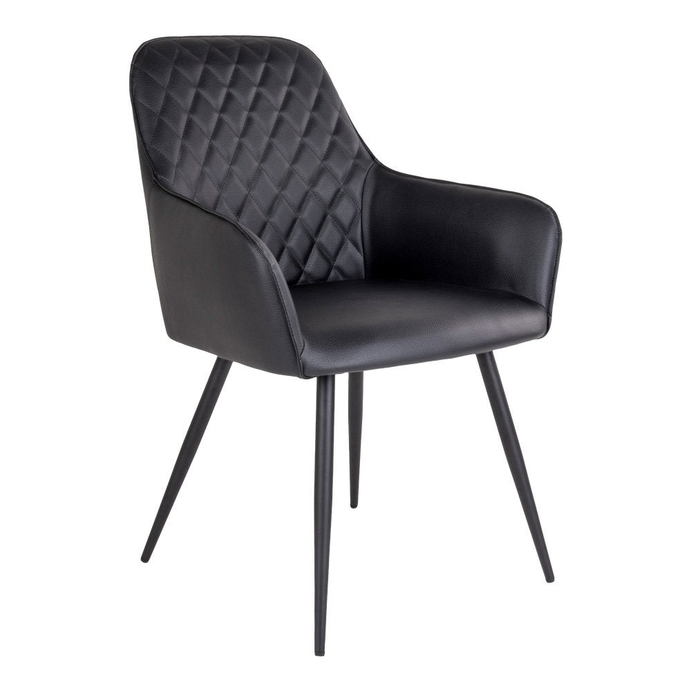 Silla de comedor Harbo - Negro