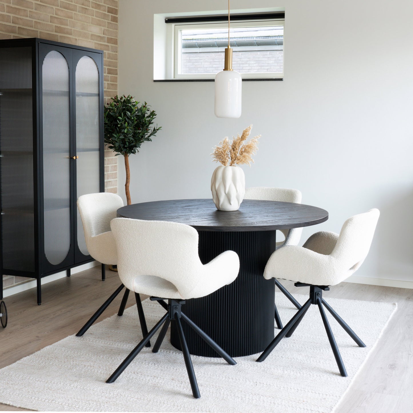 Silla de comedor Amorim - Blanco roto